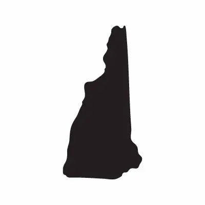 New Hampshire State Sign Sticker Decal